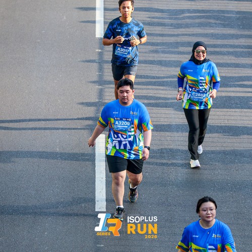 Race photo from ISOPLUS RUN 2026 - JAKARTA