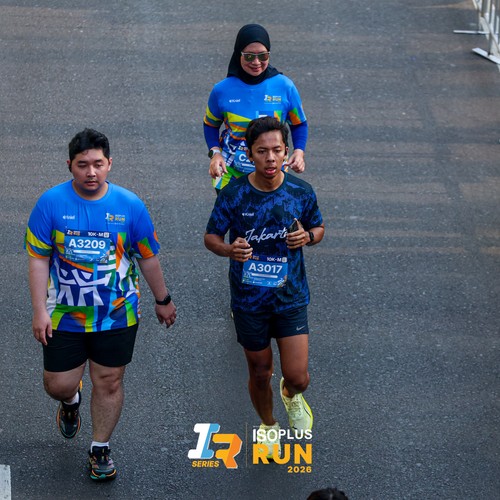 Race photo from ISOPLUS RUN 2026 - JAKARTA