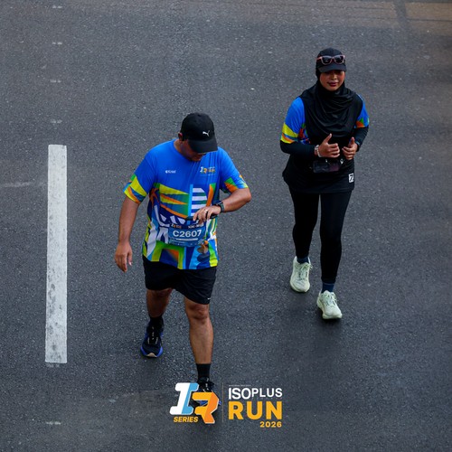 Race photo from ISOPLUS RUN 2026 - JAKARTA