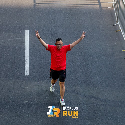 Race photo from ISOPLUS RUN 2026 - JAKARTA