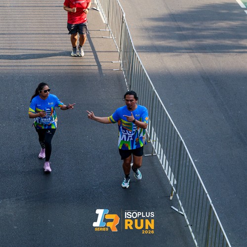 Race photo from ISOPLUS RUN 2026 - JAKARTA