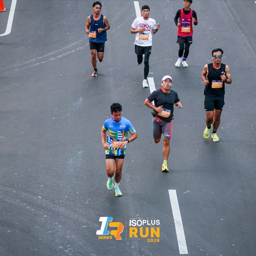 Race photo from ISOPLUS RUN 2026 - JAKARTA