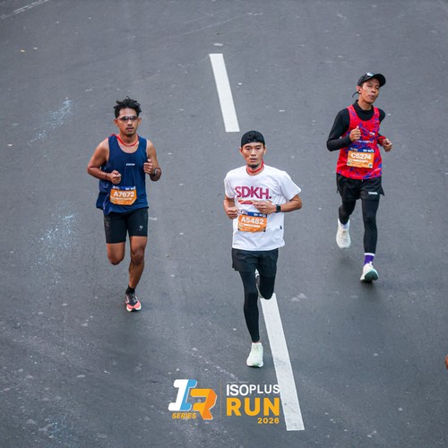 Race photo from ISOPLUS RUN 2026 - JAKARTA