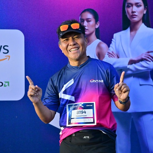 Race photo from LINTAS TEKNOLOGI SOLUTIONS DAY