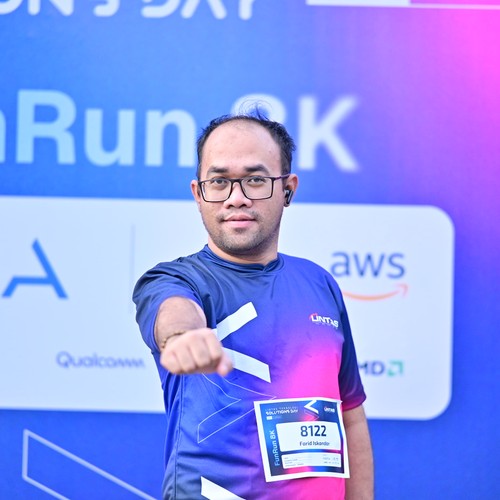 Race photo from LINTAS TEKNOLOGI SOLUTIONS DAY