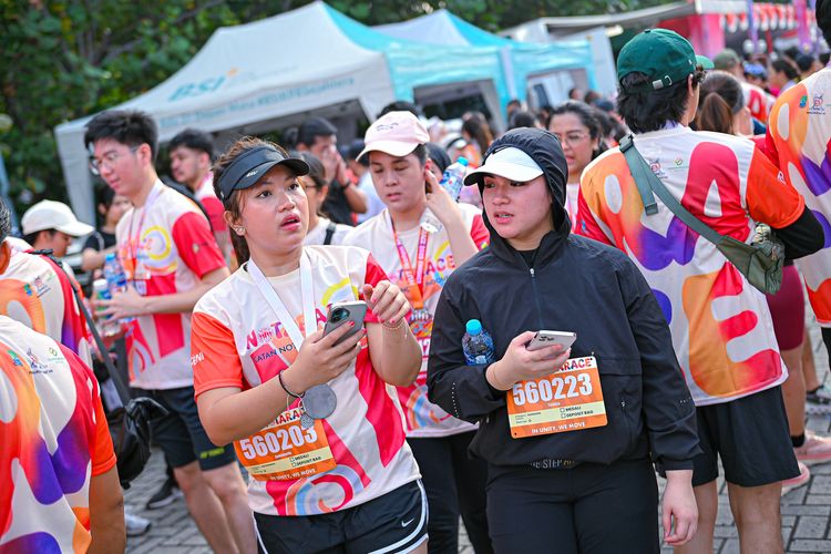Race photo from NOTARACE 2025