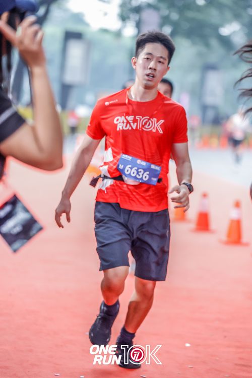 Race photo from ONE RUN 10K 2025