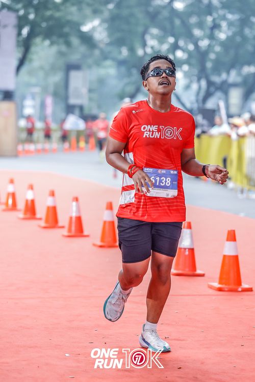 Race photo from ONE RUN 10K 2025