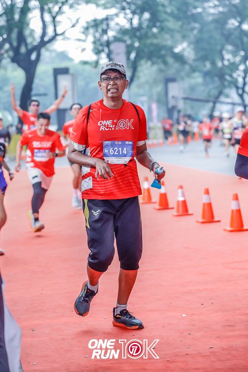Race photo from ONE RUN 10K 2025