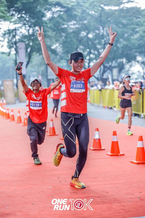 Race photo from ONE RUN 10K 2025