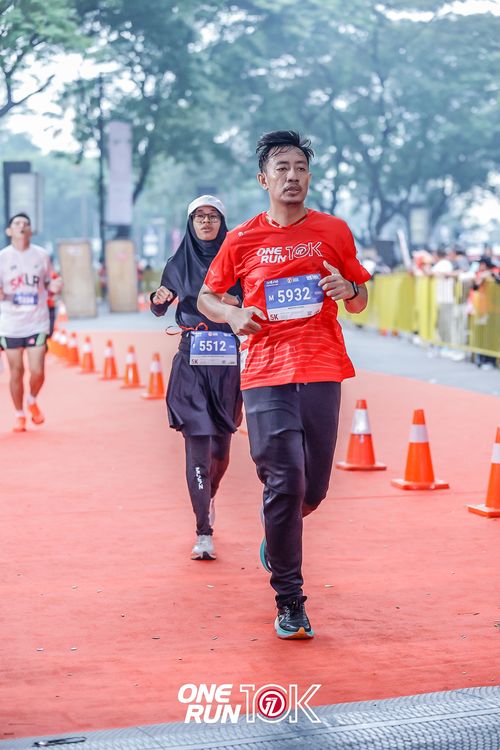 Race photo from ONE RUN 10K 2025