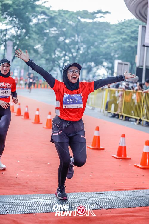 Race photo from ONE RUN 10K 2025