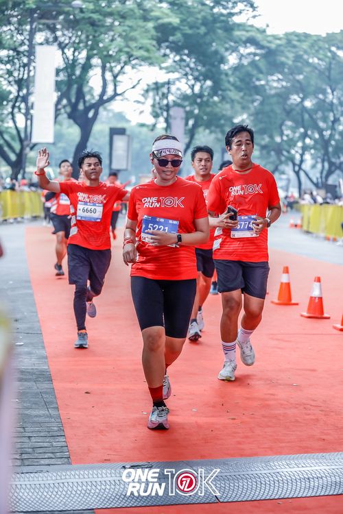 Race photo from ONE RUN 10K 2025