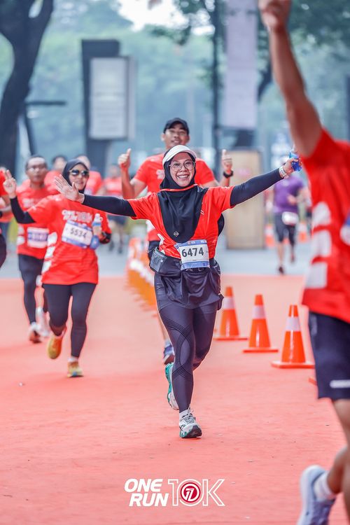 Race photo from ONE RUN 10K 2025