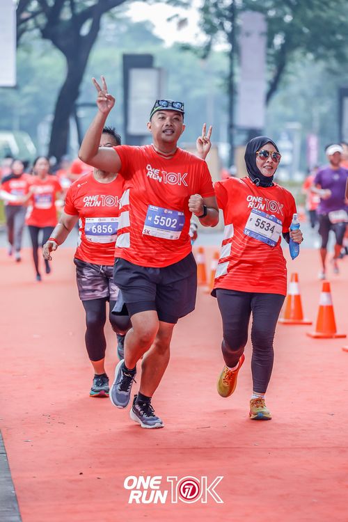 Race photo from ONE RUN 10K 2025