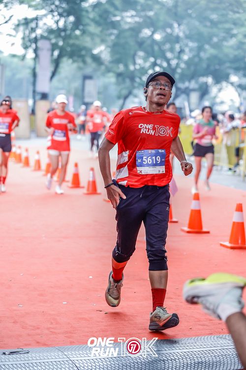 Race photo from ONE RUN 10K 2025