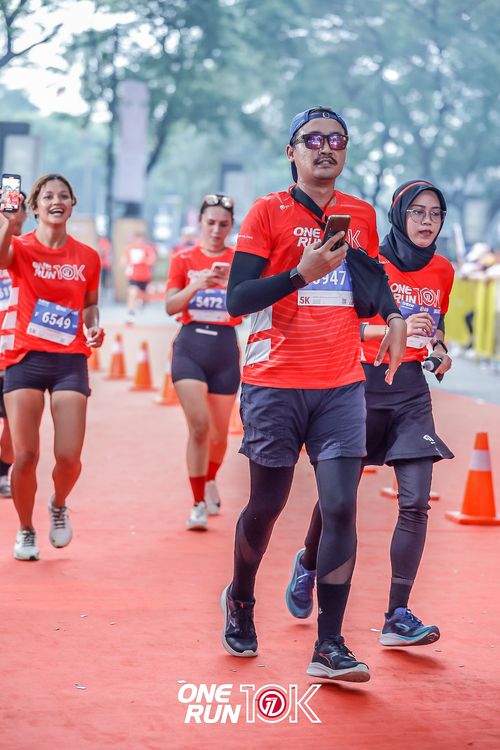 Race photo from ONE RUN 10K 2025