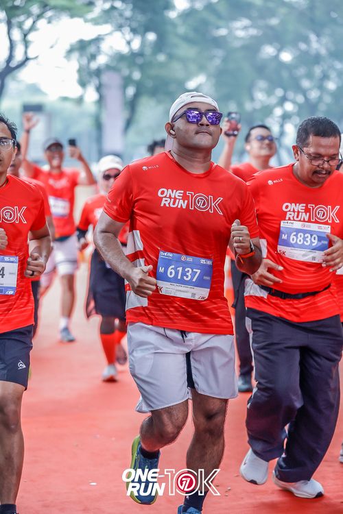 Race photo from ONE RUN 10K 2025
