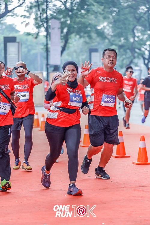 Race photo from ONE RUN 10K 2025