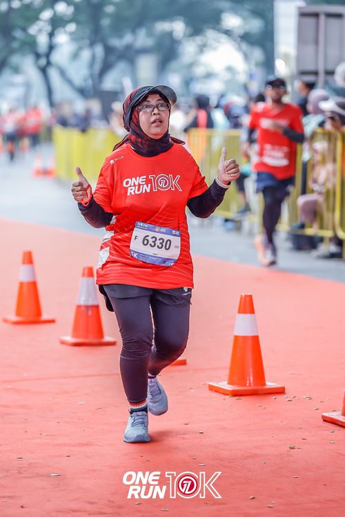 Race photo from ONE RUN 10K 2025