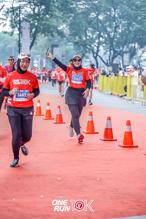 Race photo from ONE RUN 10K 2025