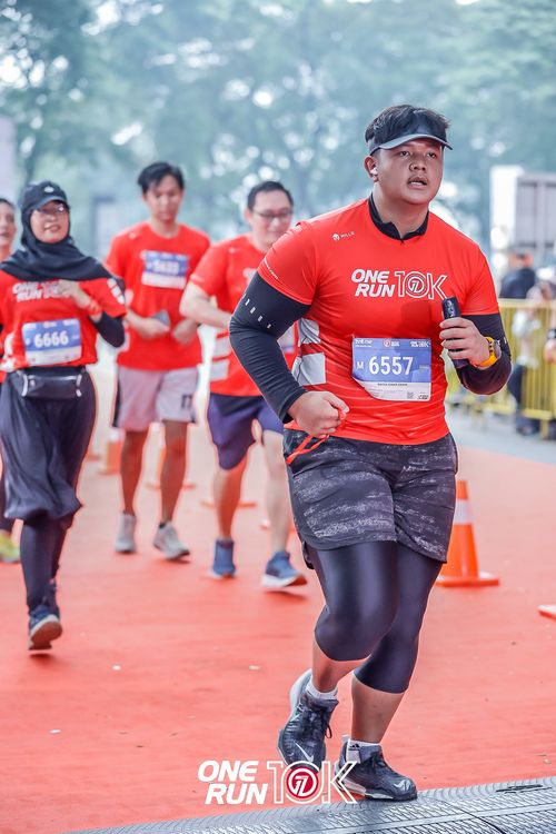 Race photo from ONE RUN 10K 2025