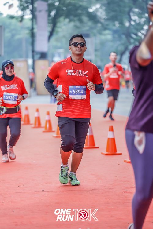 Race photo from ONE RUN 10K 2025