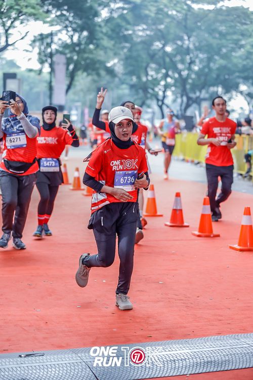 Race photo from ONE RUN 10K 2025