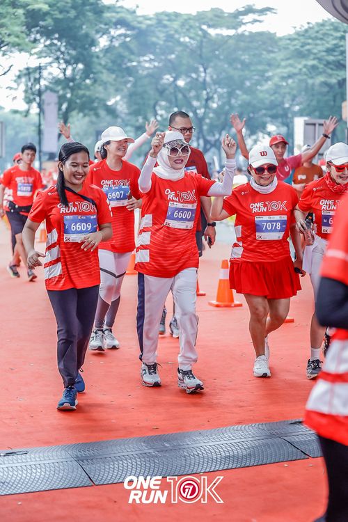 Race photo from ONE RUN 10K 2025