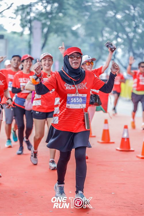 Race photo from ONE RUN 10K 2025