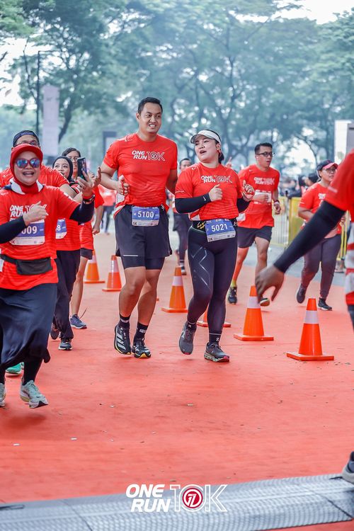 Race photo from ONE RUN 10K 2025