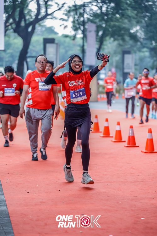 Race photo from ONE RUN 10K 2025
