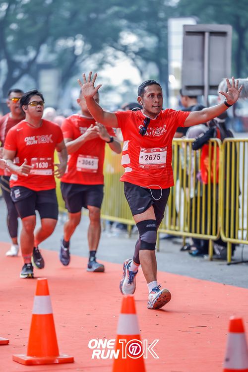 Race photo from ONE RUN 10K 2025
