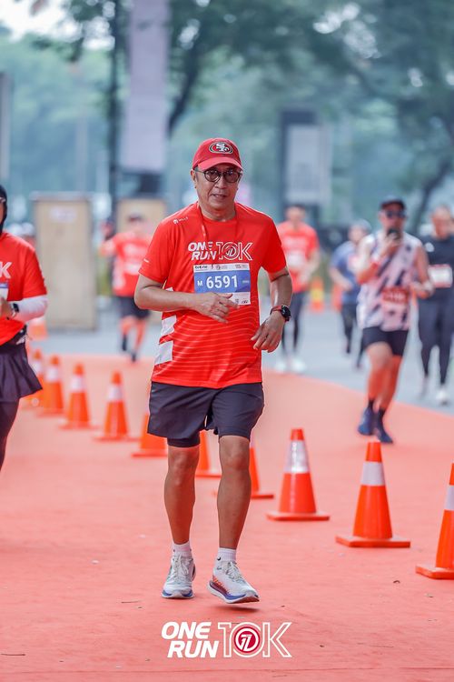 Race photo from ONE RUN 10K 2025