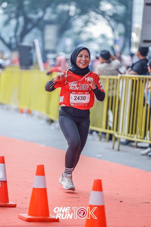Race photo from ONE RUN 10K 2025