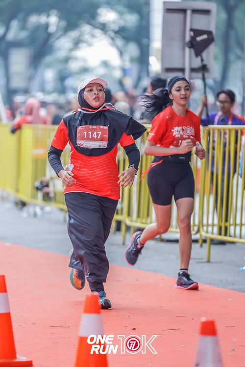Race photo from ONE RUN 10K 2025