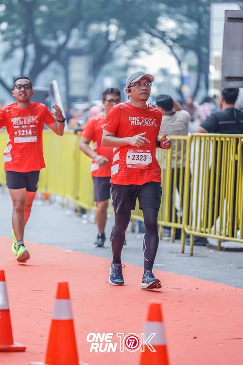 Race photo from ONE RUN 10K 2025