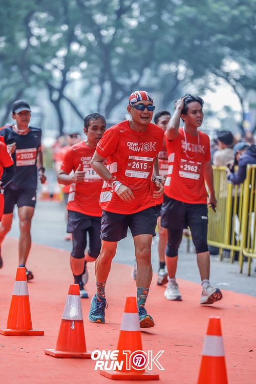 Race photo from ONE RUN 10K 2025