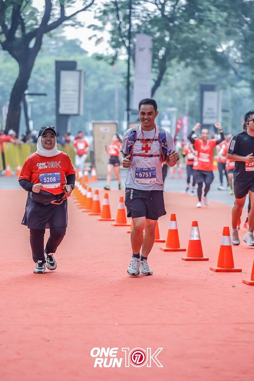 Race photo from ONE RUN 10K 2025