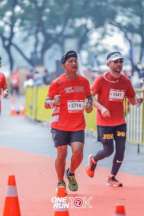 Race photo from ONE RUN 10K 2025