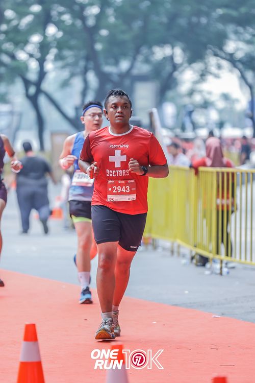 Race photo from ONE RUN 10K 2025