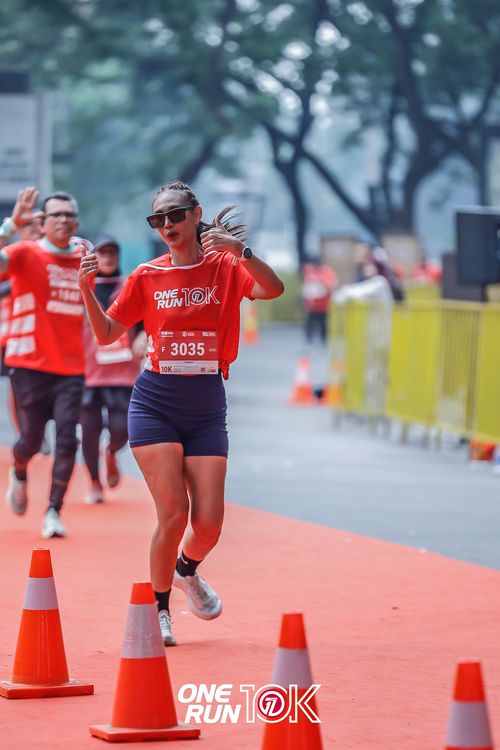 Race photo from ONE RUN 10K 2025