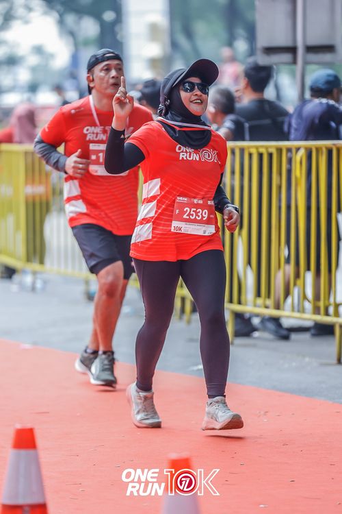 Race photo from ONE RUN 10K 2025