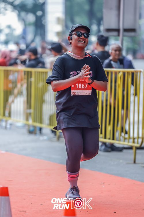 Race photo from ONE RUN 10K 2025
