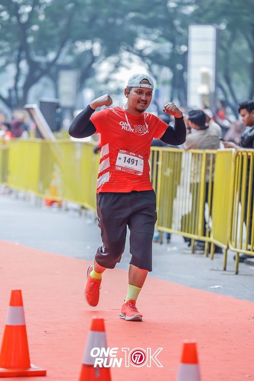 Race photo from ONE RUN 10K 2025