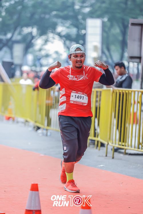 Race photo from ONE RUN 10K 2025