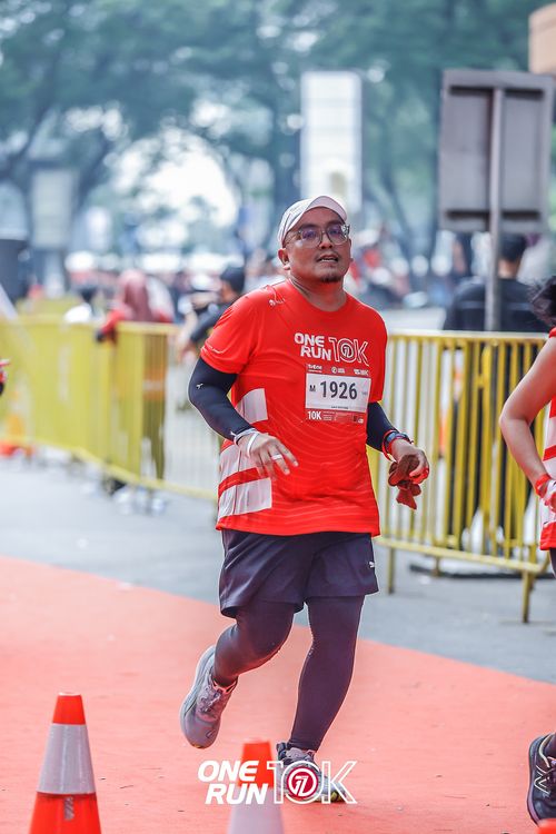 Race photo from ONE RUN 10K 2025
