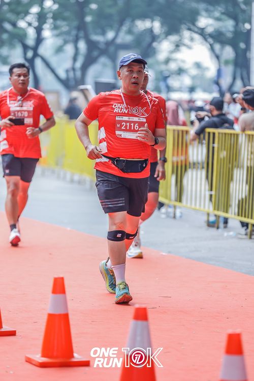 Race photo from ONE RUN 10K 2025