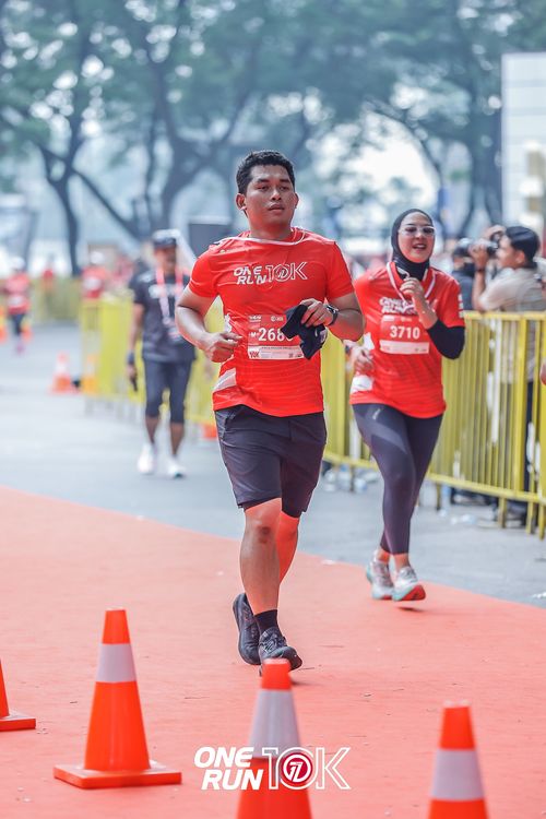 Race photo from ONE RUN 10K 2025