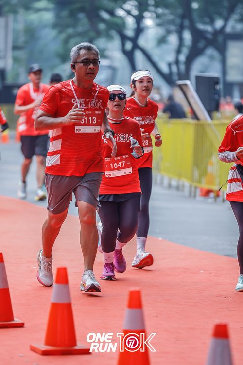 Race photo from ONE RUN 10K 2025